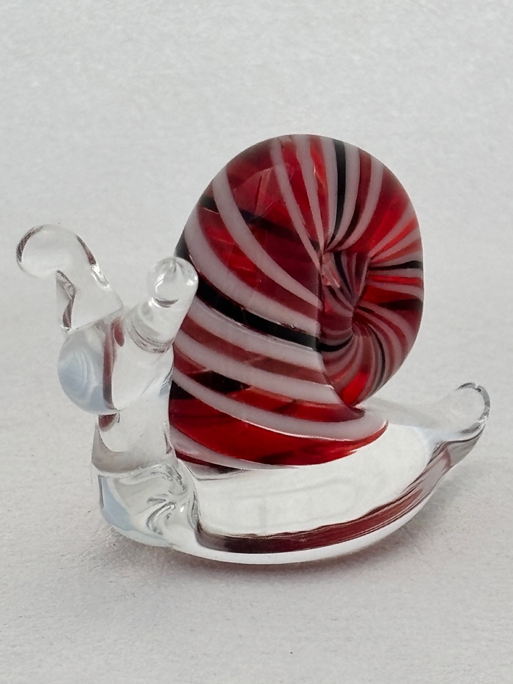 Hand-blown Art Glass Snail Sculpture